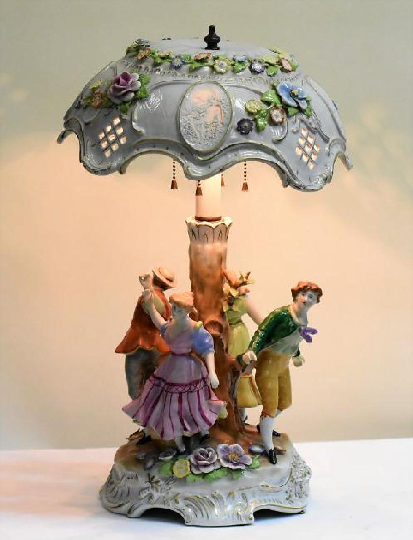 Porcelain Vintage Lamp (1 of 3)