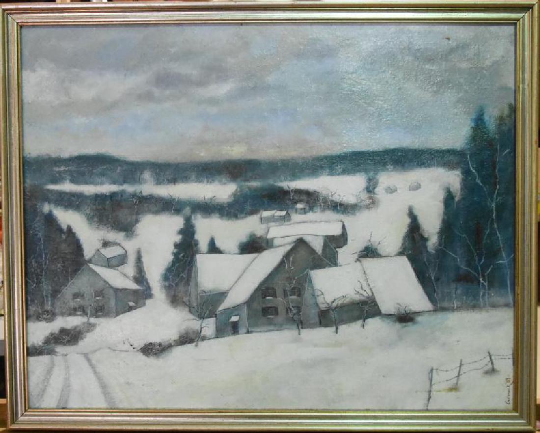 Cromak Signed Original Oil on Canvas (1 of 2)