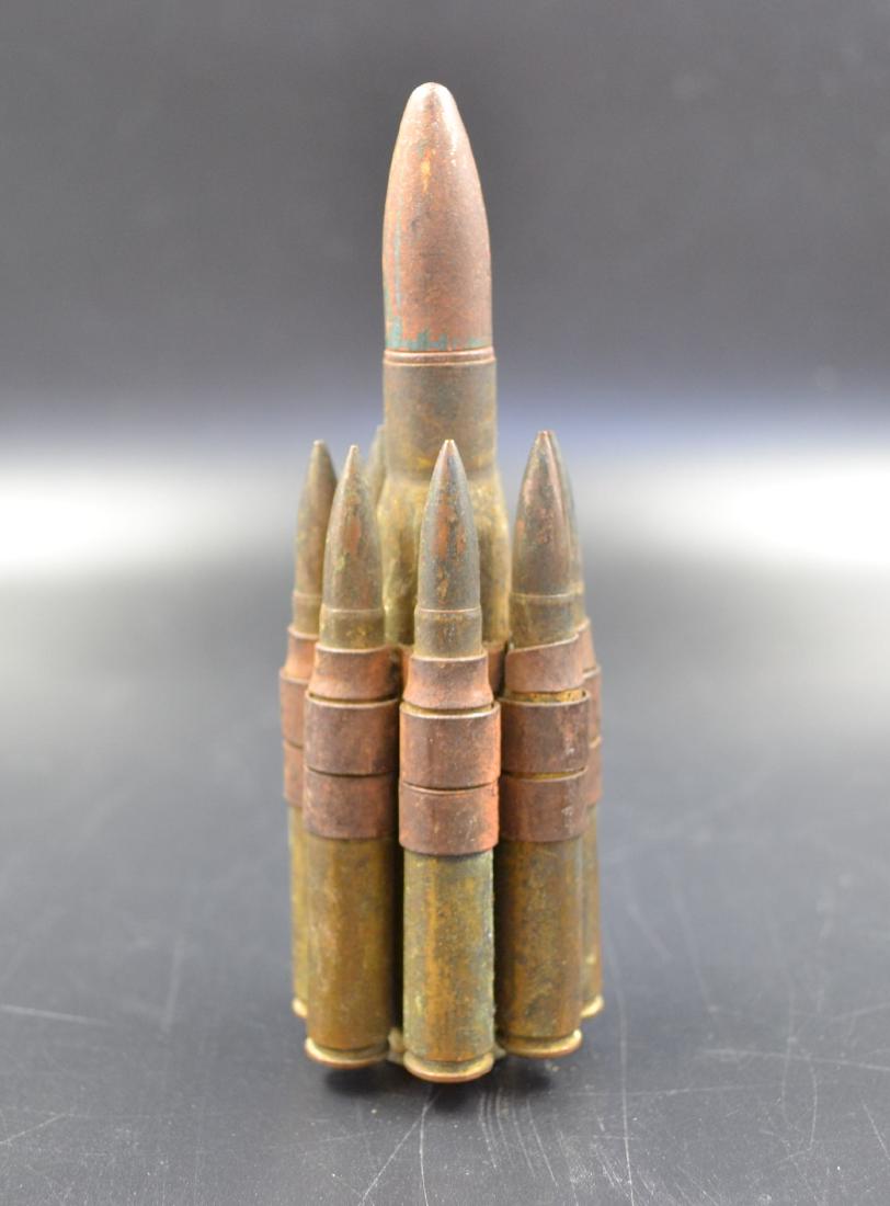 WW2 TRENCH ART: 5.5" Tall 2"Wide