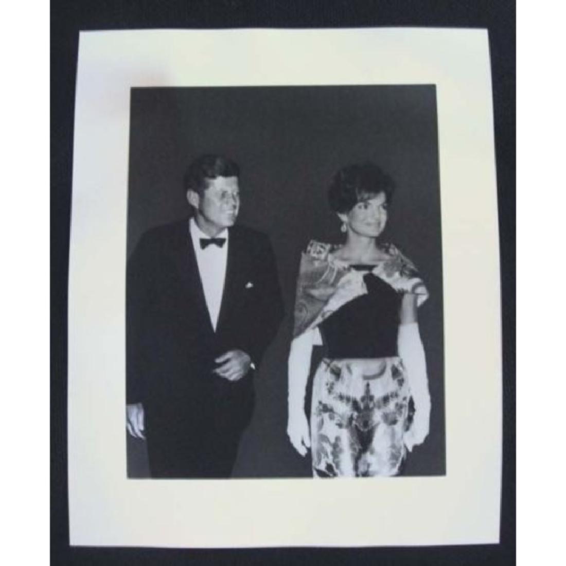 John F. Kennedy and Jacqueline photo: From the Evelyn Lincoln Estate