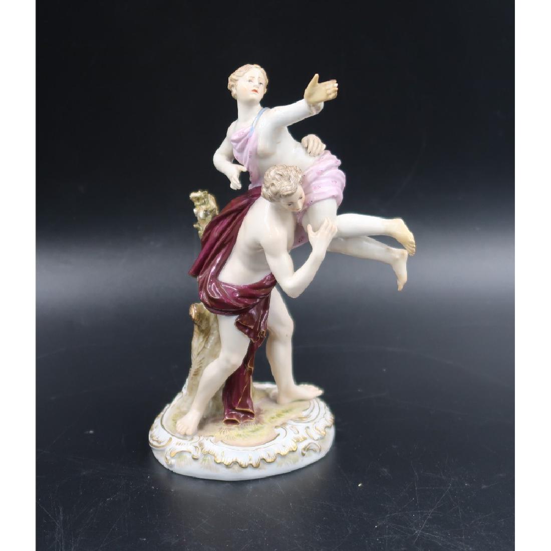 Meissen German Porcelain 1917c No.172 Ballet: Some peddles are chipped See Pictures overall in excellent condition Size 7 1/4" high X 3 /1/2 X 3"