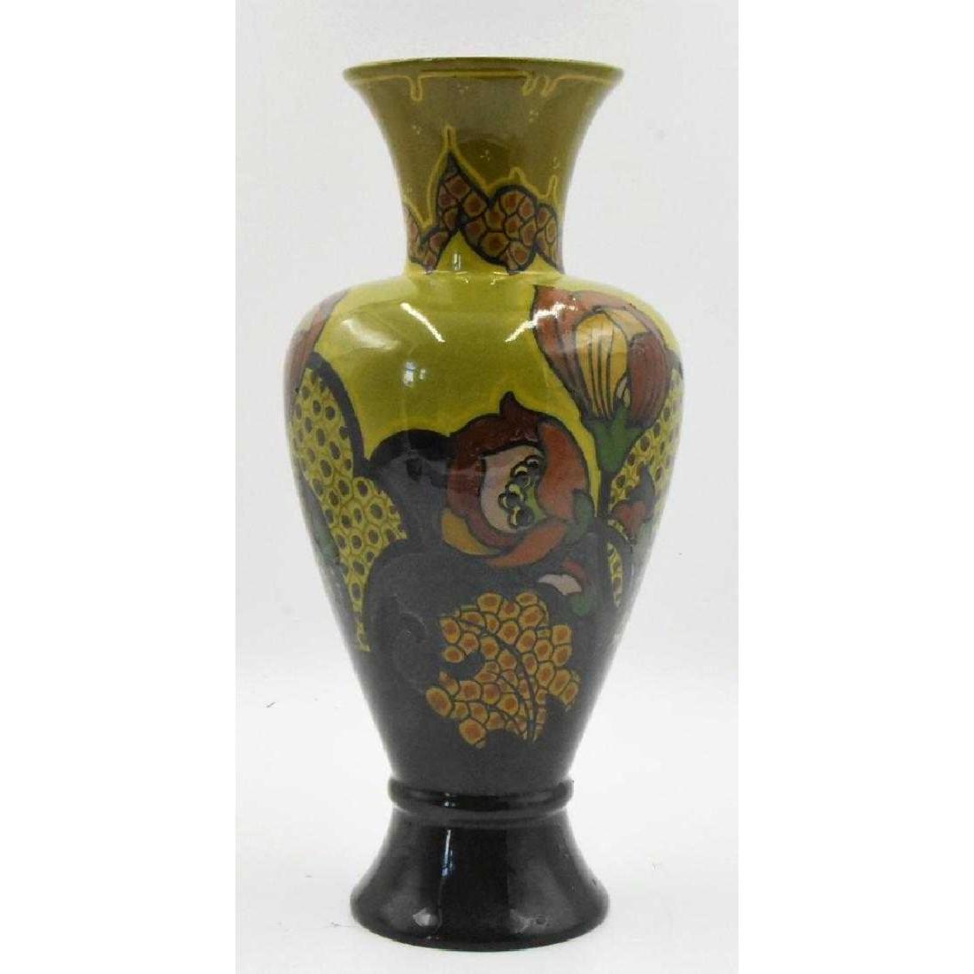 Rozenburg Butchar Nouveau, Den Haag Vase: Den Haag from Netherlands Holland Vase size 11 inchies high x 6 inches width