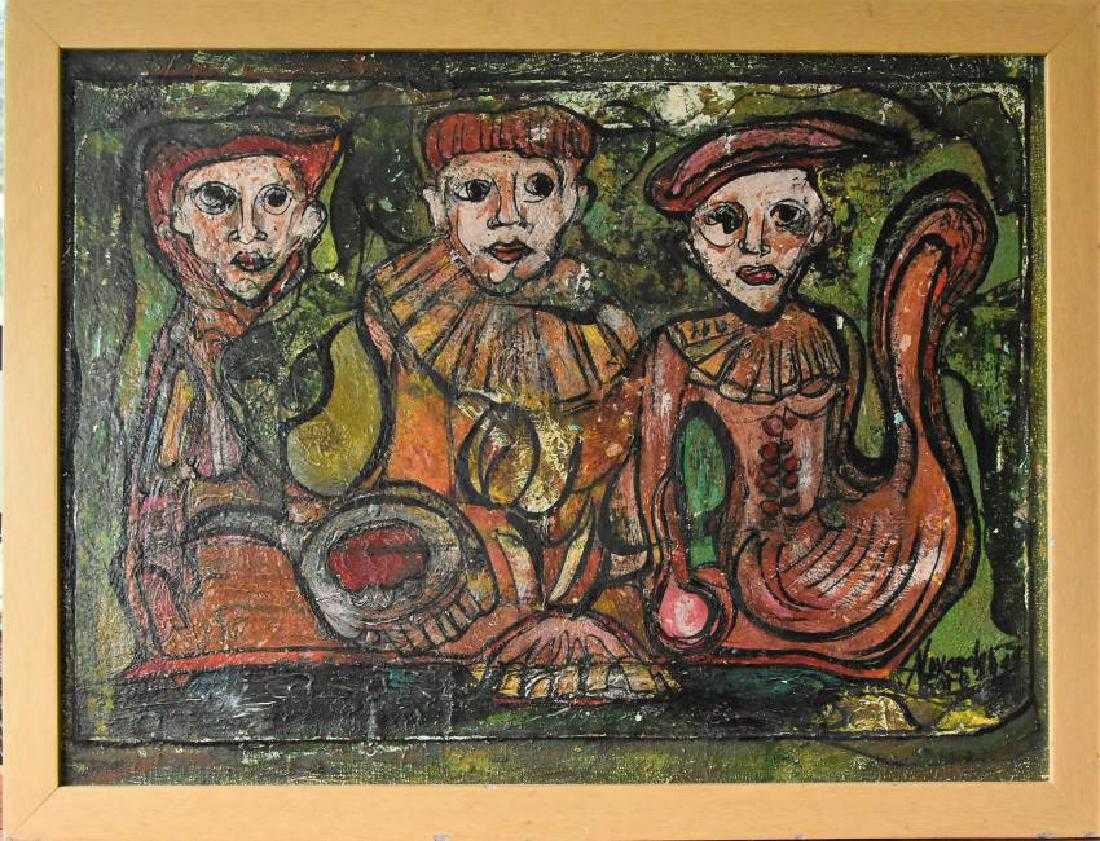 Alexander Gore Original Oil on Paper and Board (1 of 3)