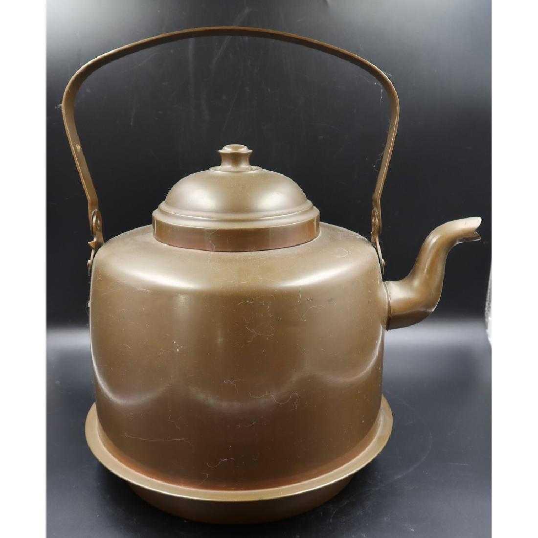 vintage fireplace copper teapot (1 of 5)