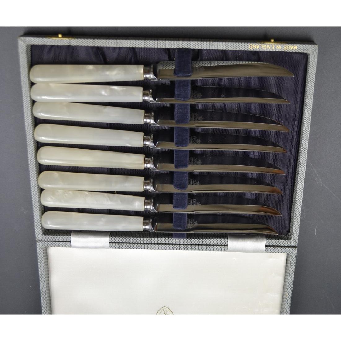 Pearl Handled Steak Knifes - Set of 6 - Kirks's Forged (1 of 5)