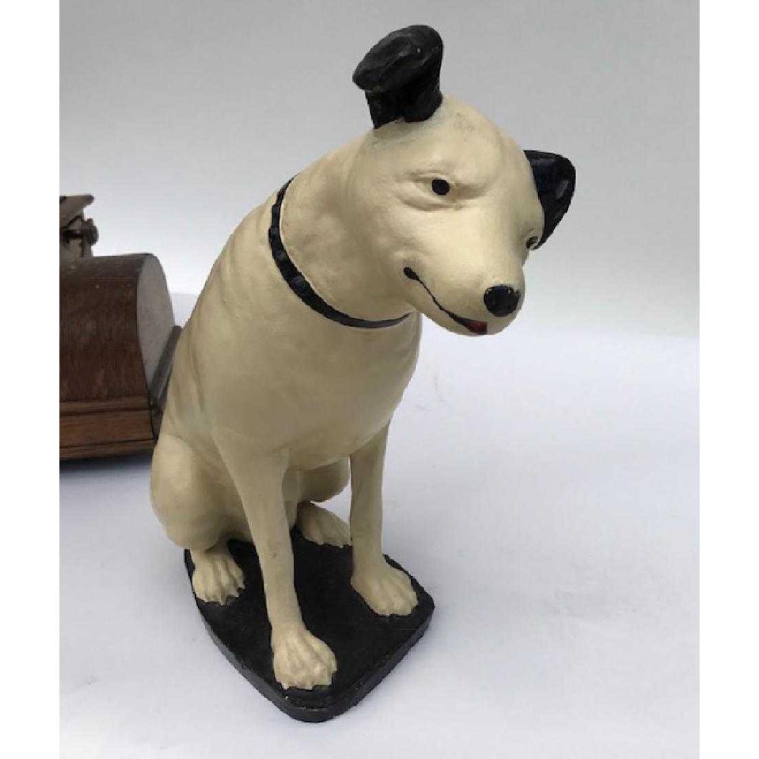 RCA Dog Nipper Antique 15" H X 14 3/4 L (1 of 2)