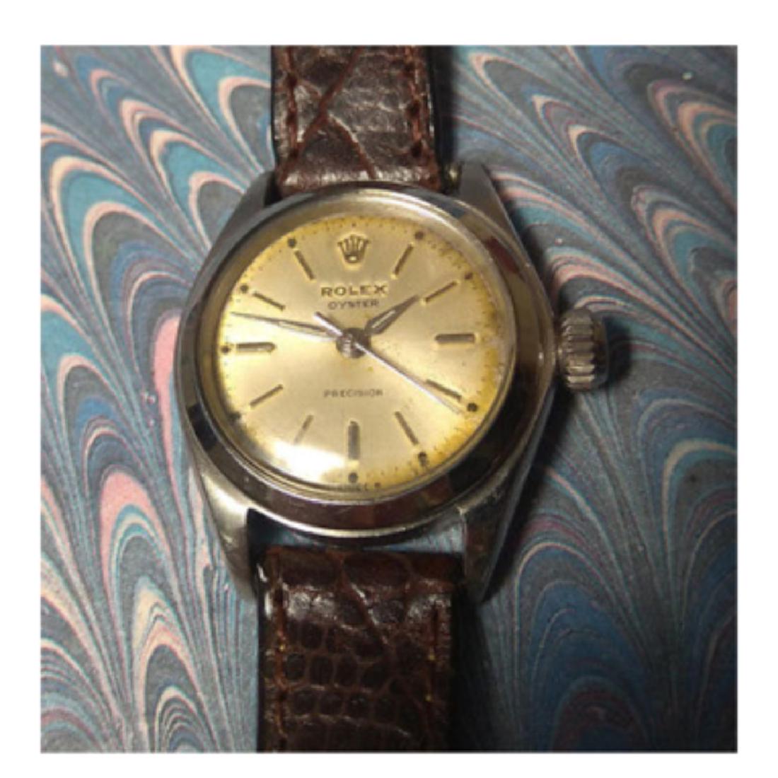 Rolex Vintage Ladys Stainless Steel Manual Wind: _
