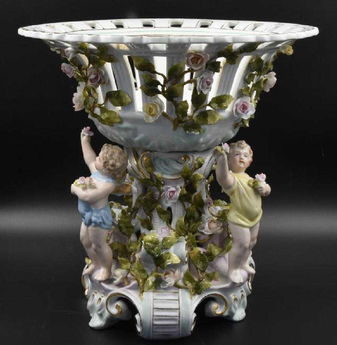 Meissen Porcelain Large Centerpiece with Cupids (1 of 5)