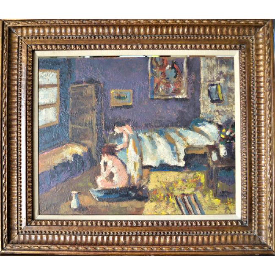 Jackson Painting Oil on Canvas hand signed