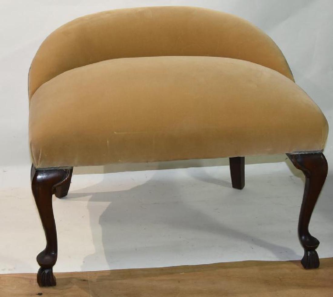 Gold Velvet dressing Bench (1 of 1)