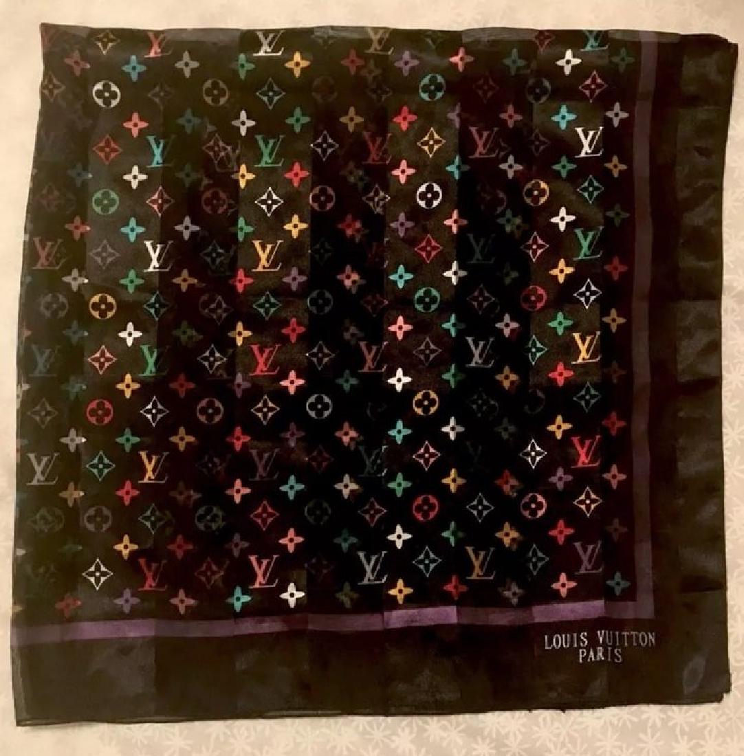 Louis Vuitton Scarf 100% Silk Paris (1 of 3)