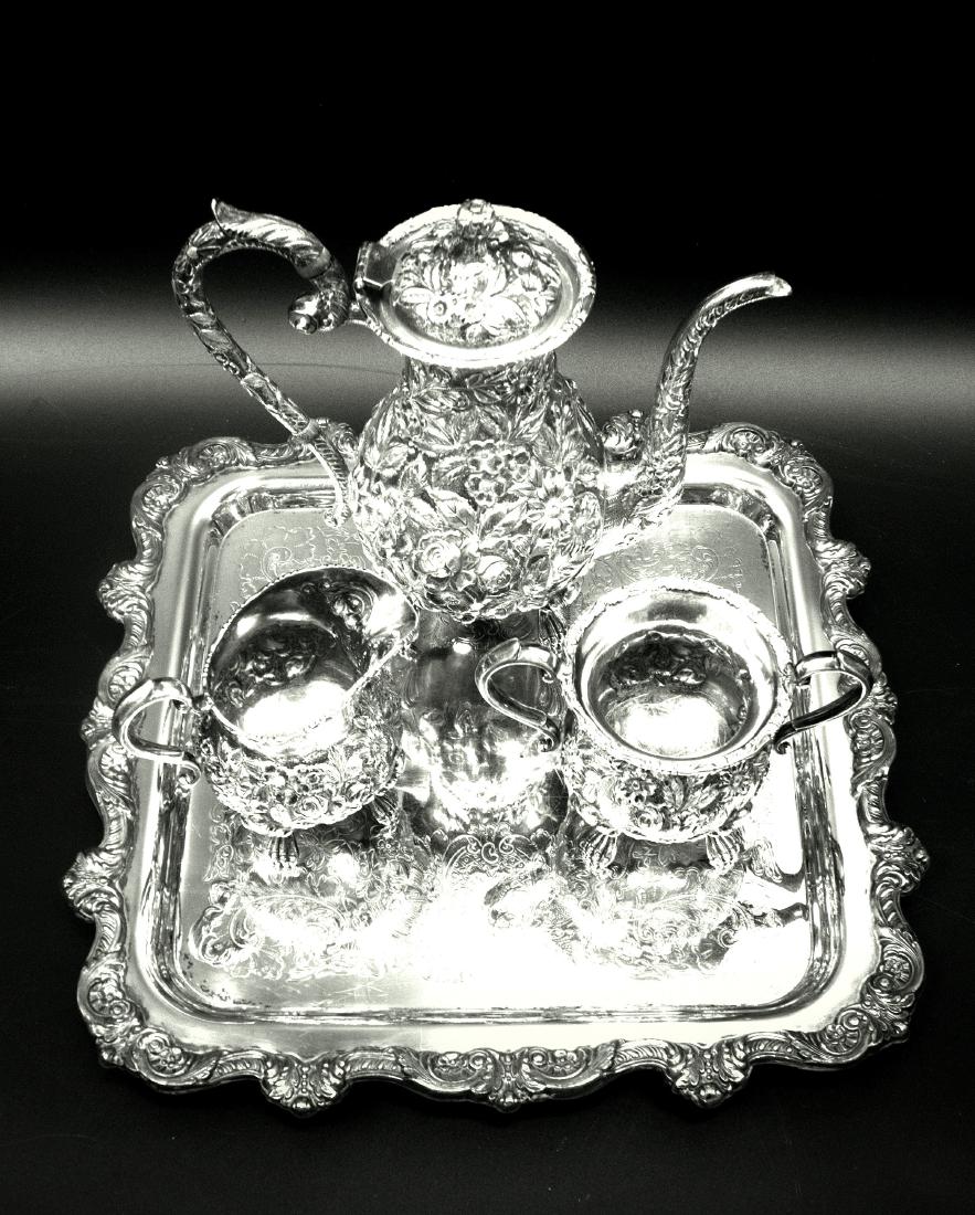 Sterling Silver Baltimore Rose Sterling Silver Tea (1 of 6)