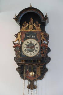 German Clock Cockoo Clock: German Clock Cockoo Clock 26" x 11" x 8"