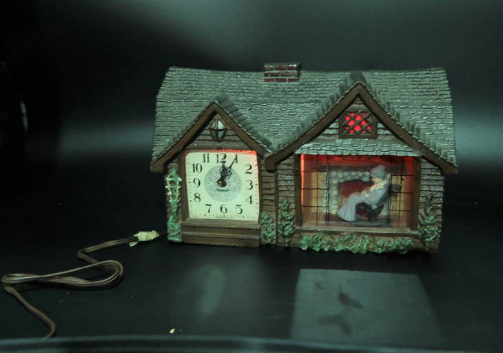 Vintage Haddon Clock & Grandma Rocking Chair Home Sweet Jun 22, 2019