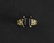 10K Yellow Gold Ring & Black Sapphire - 2