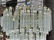 Vintage Mid-Century Crystal Rods Chandelier Murano