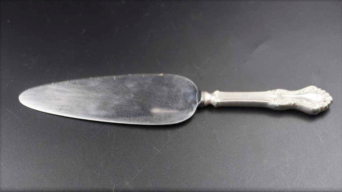 Shaffield Eng.Sterling Silver Cake Server: Sterling Handle