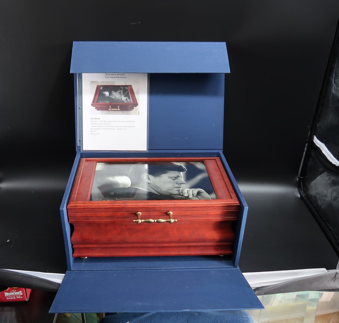 JFK Presidential Humidor Jacques Lowe Photographer (1 of 6)