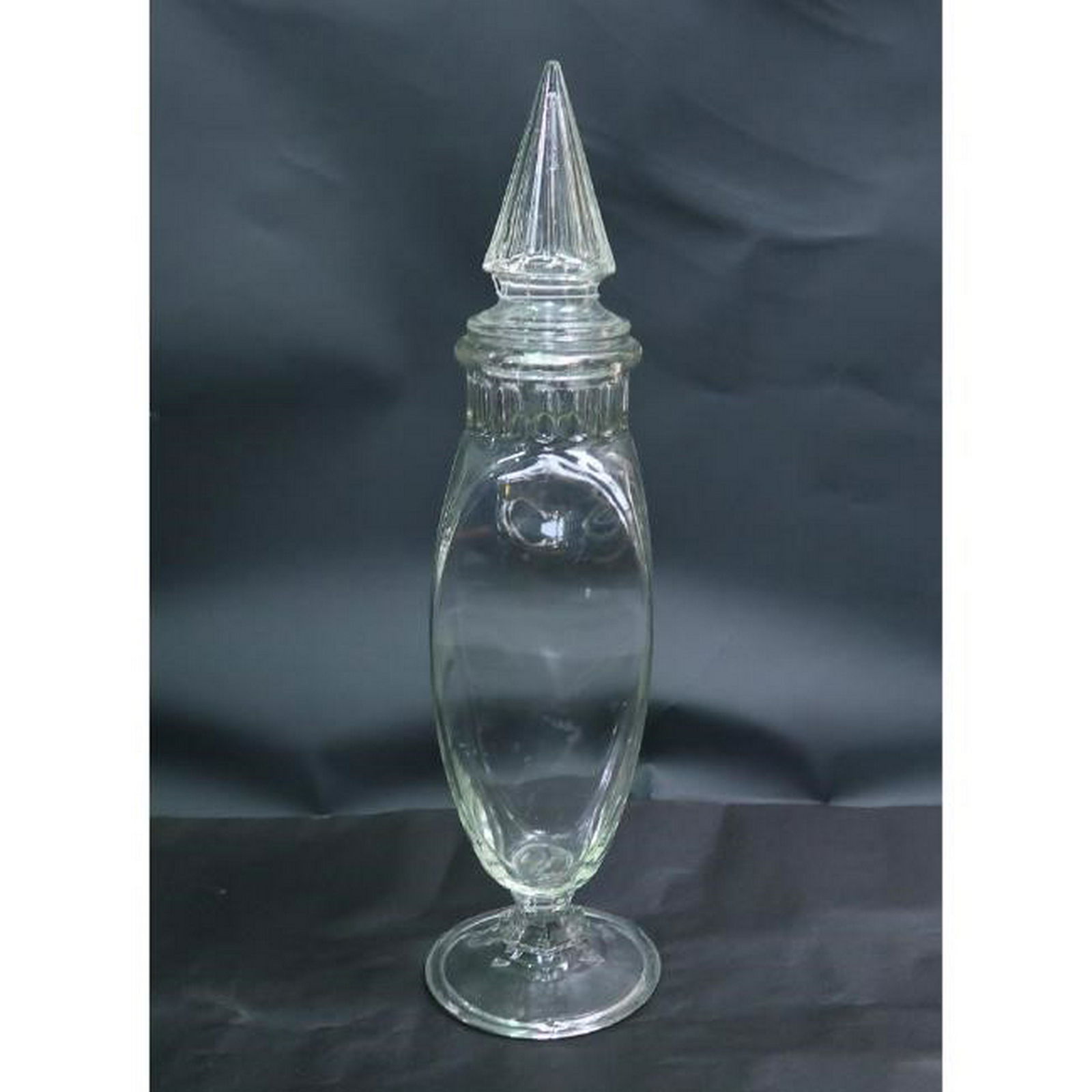 Covered Glass Decorative Container (1 of 1)