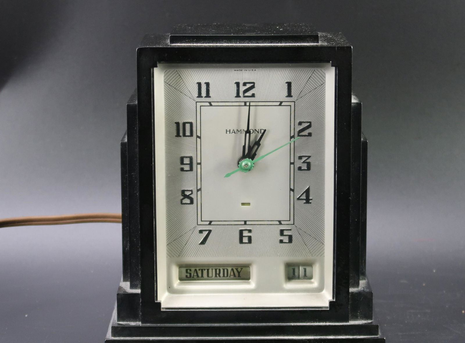 Hammond Art Deco Bake O Lite Clock (1 of 3)