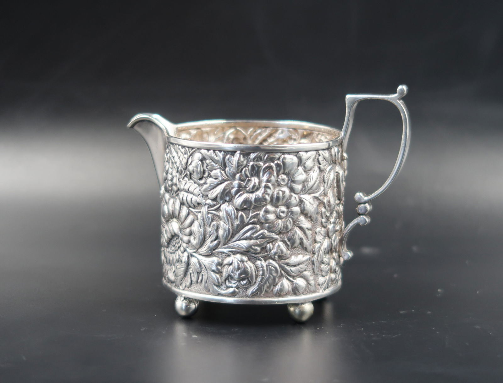 J E Caldwell Sterling Hollowware (Baroque) Pitcher (1 of 5)