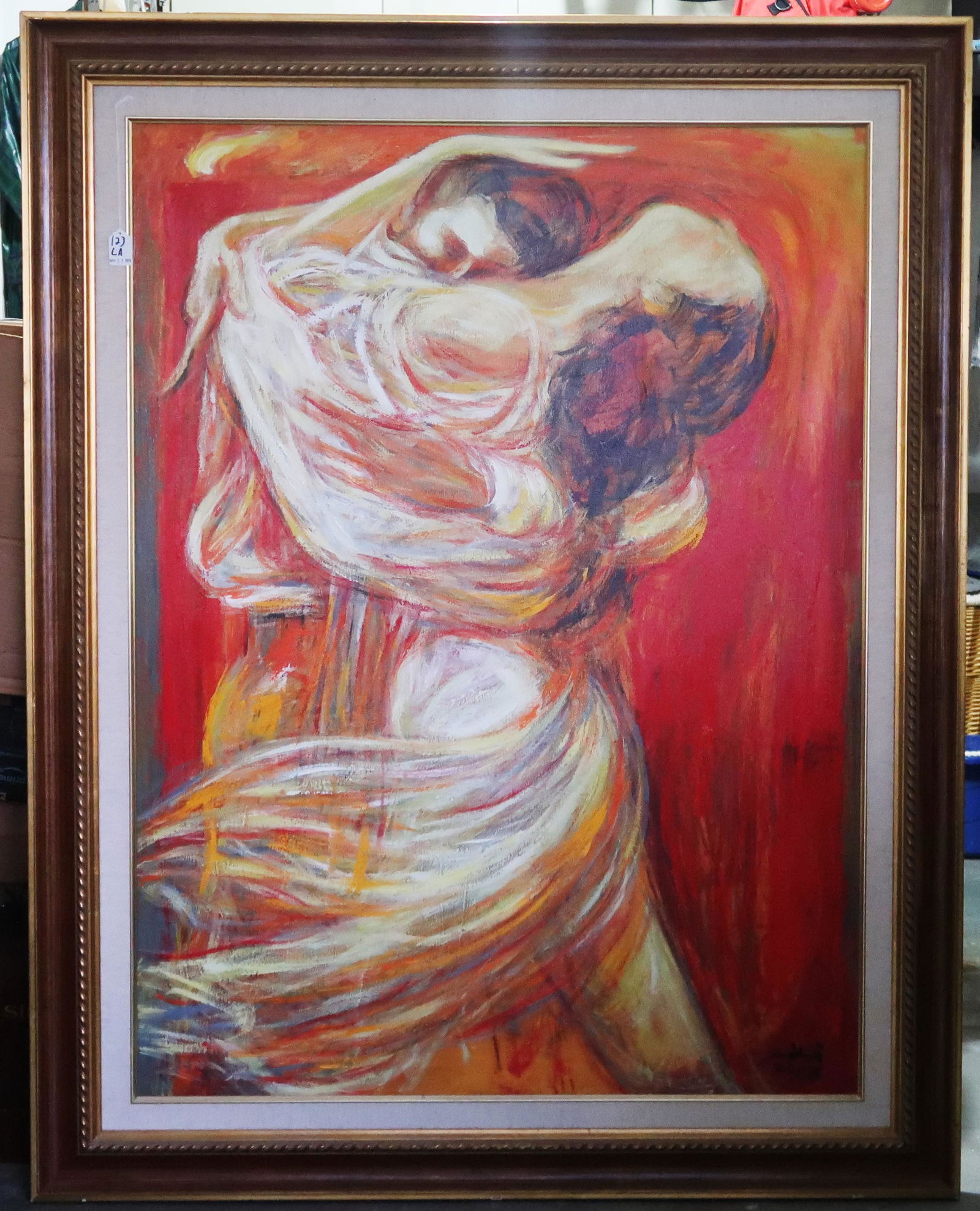 Lili Signed Oil on Canvas (1 of 3)