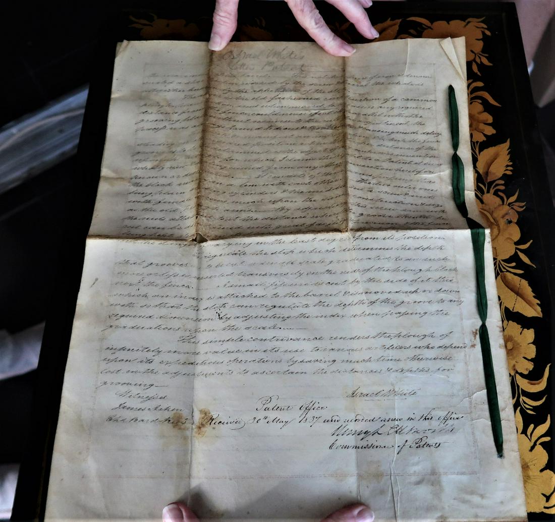 Present Andrew Jackson Signed Document For Israel White (1 of 8)