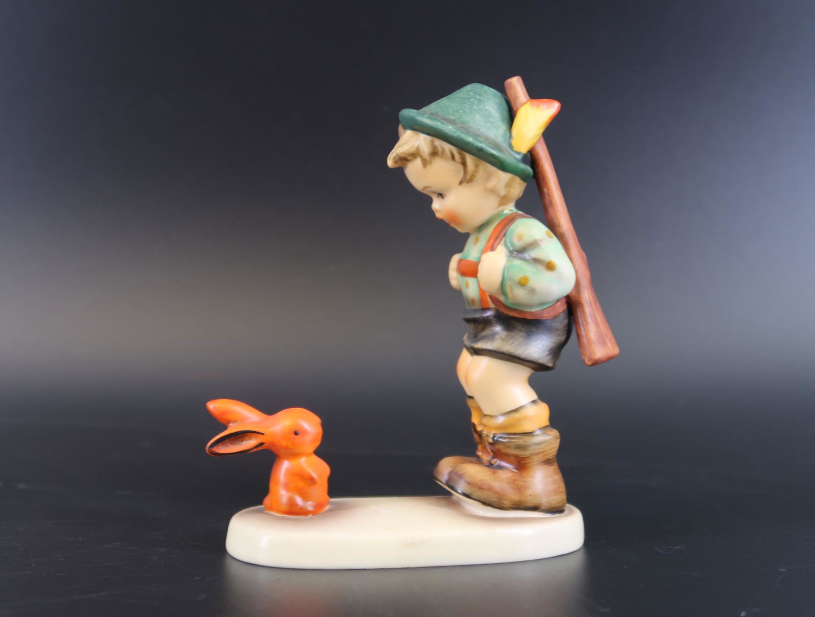 Vintage Goebel/Hummel  Hunter Boy with Orange Rabbit (1 of 6)
