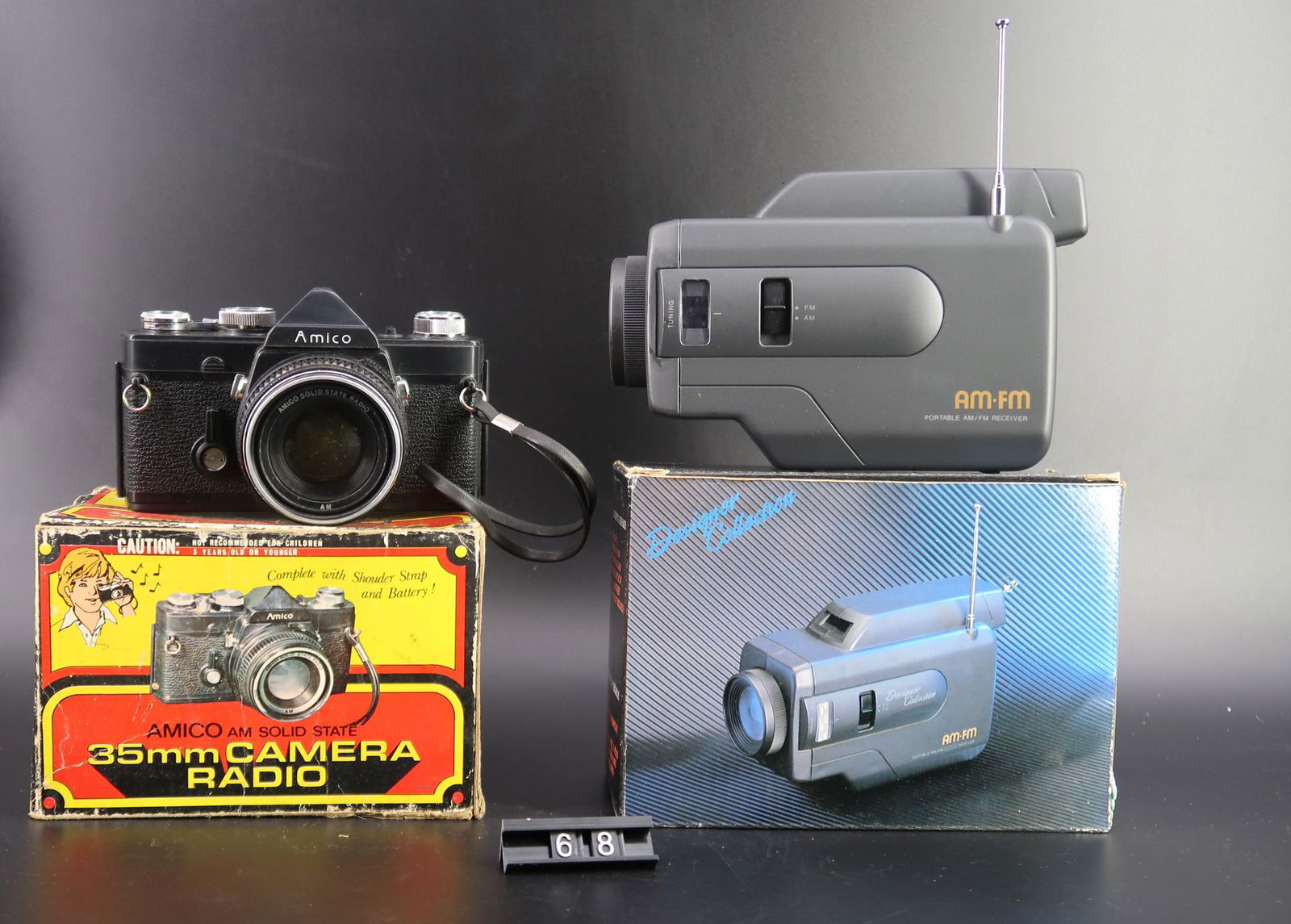 Camcorders AM/FM Portable Radio & Camer Radio (1 of 10)