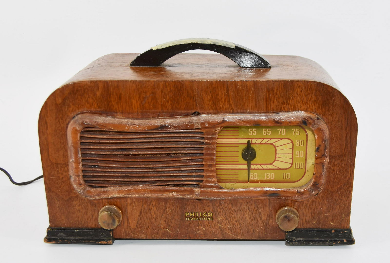 Philco Transitone Tube Plug in Radio (1 of 4)