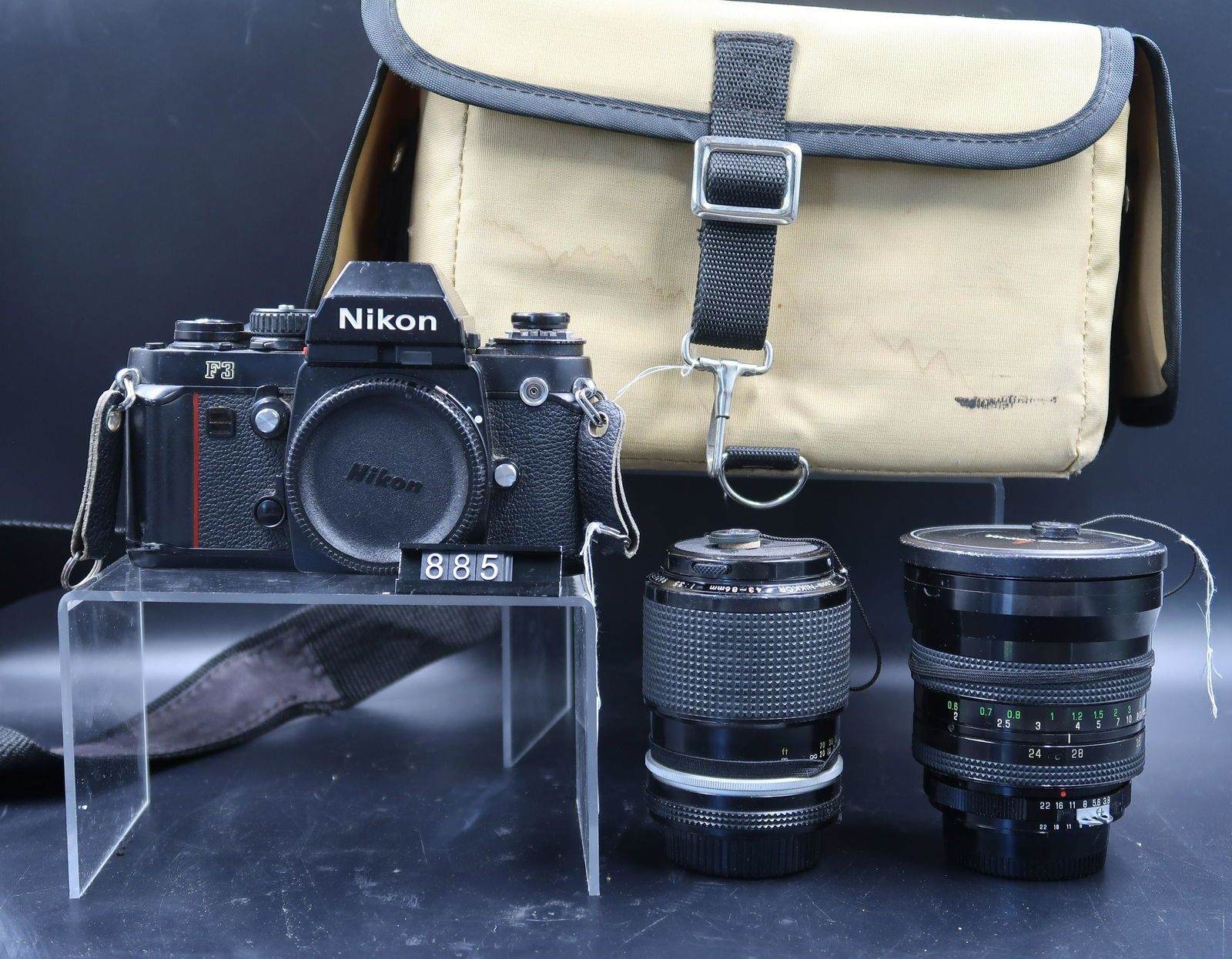 Nikon F3 Camera 1249398, Nikon Zoom-Nikkor 43-86mm 1:35 (1 of 5)