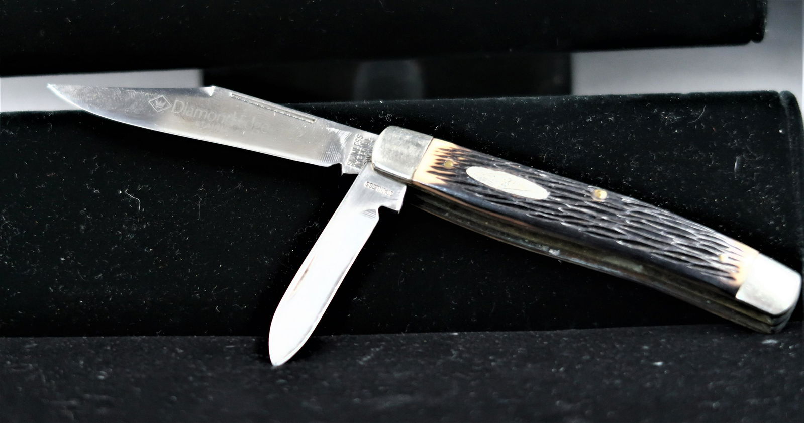 Knife Diamond Edge352 Serpentine Jack Knife USA,. (1 of 5)