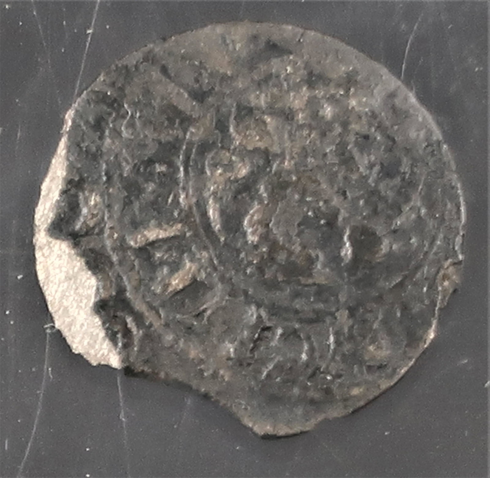 1500S Silver Soudus Spanish Silver Antique Colonial: 1500S Silver Soudus Spanish Silver Antique Colonial Coin