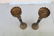 Large Estate Antique Candle Holders - 2