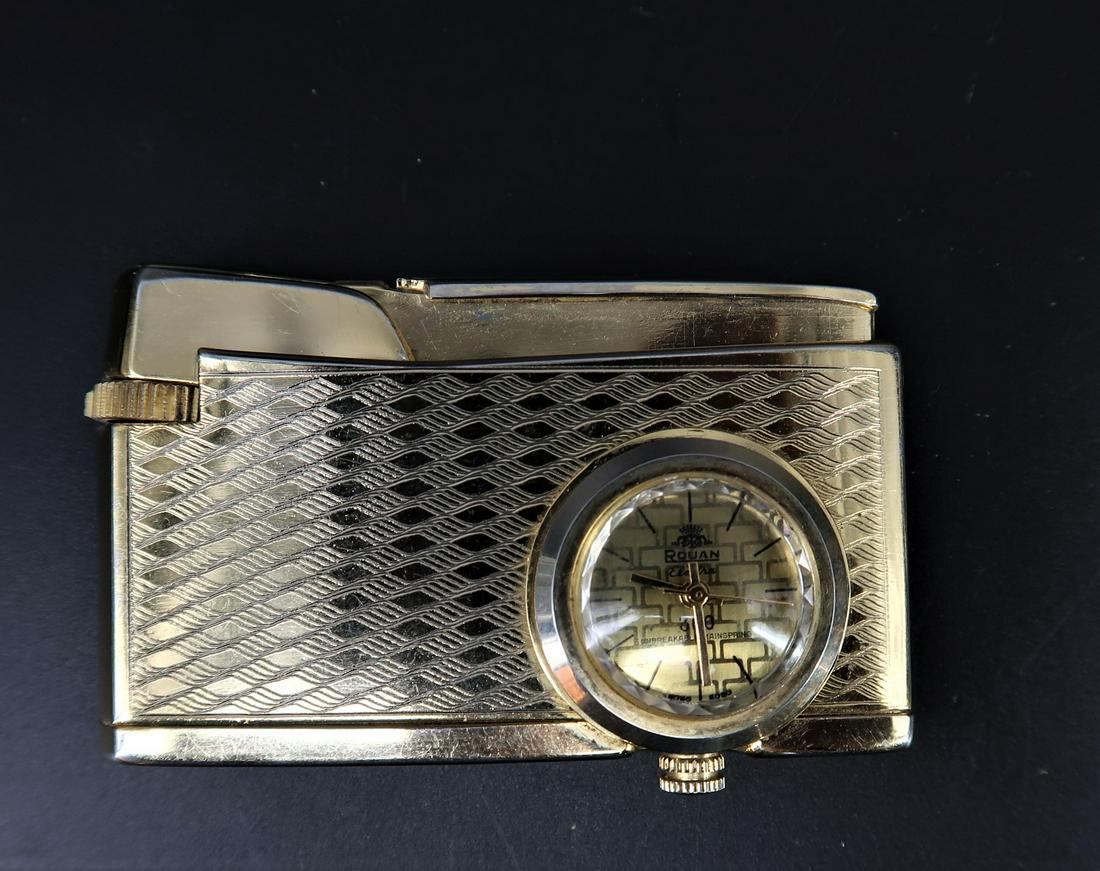 Ruoan Watch Lighter Vintage: Size: 2 1/2" L x 1 1/2"H