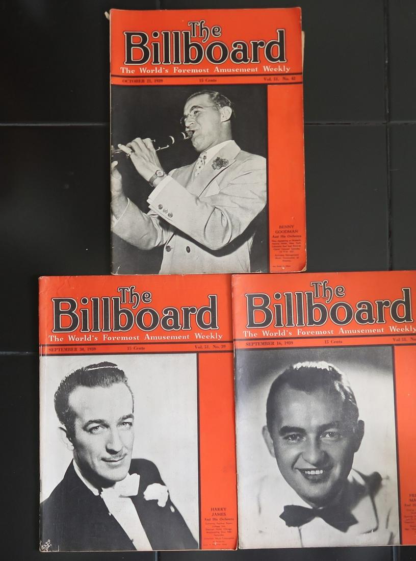 The Billboard Magazine Benny Goodman, Harry James, (1 of 5)