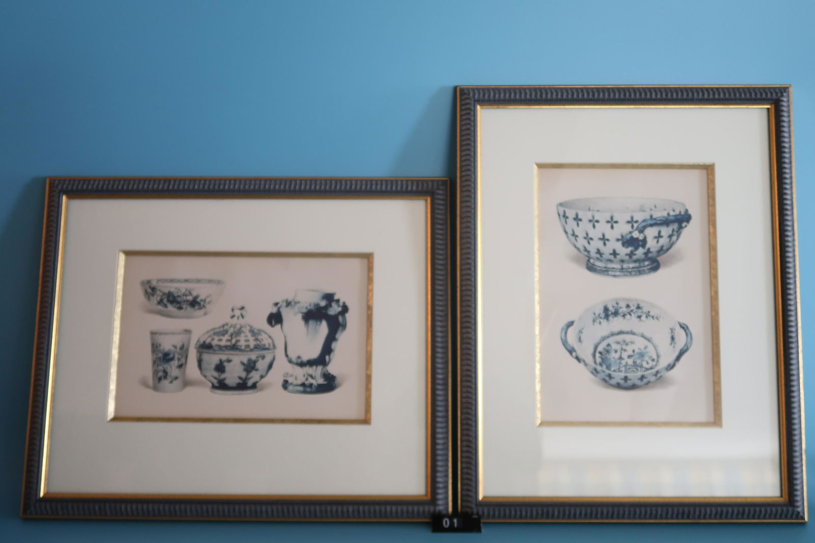 2 Print Blue and White China Picture (1 of 5)