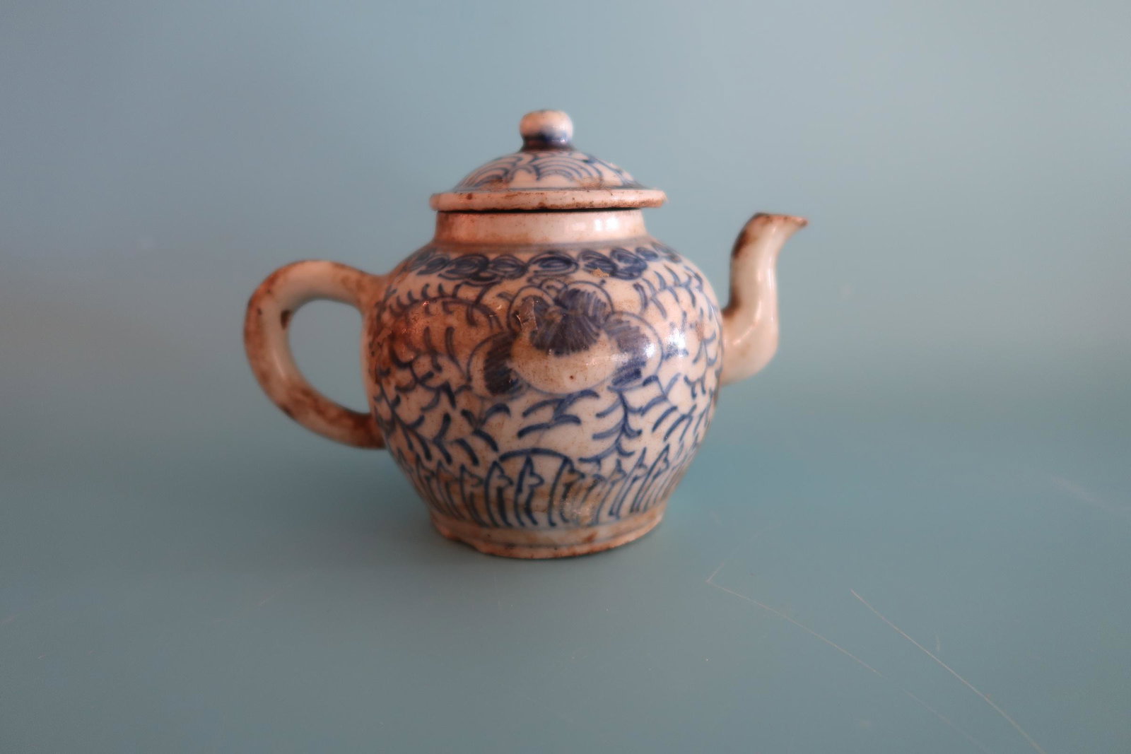 Chinese Marked on Bottom Tea Pots nd: 5" X 6" Different sizes