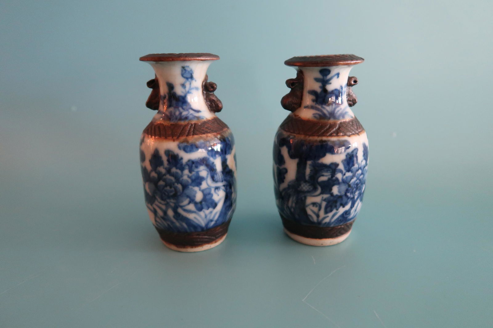 2 Vases Chinese Vase Vintage Qing Period (1 of 3)