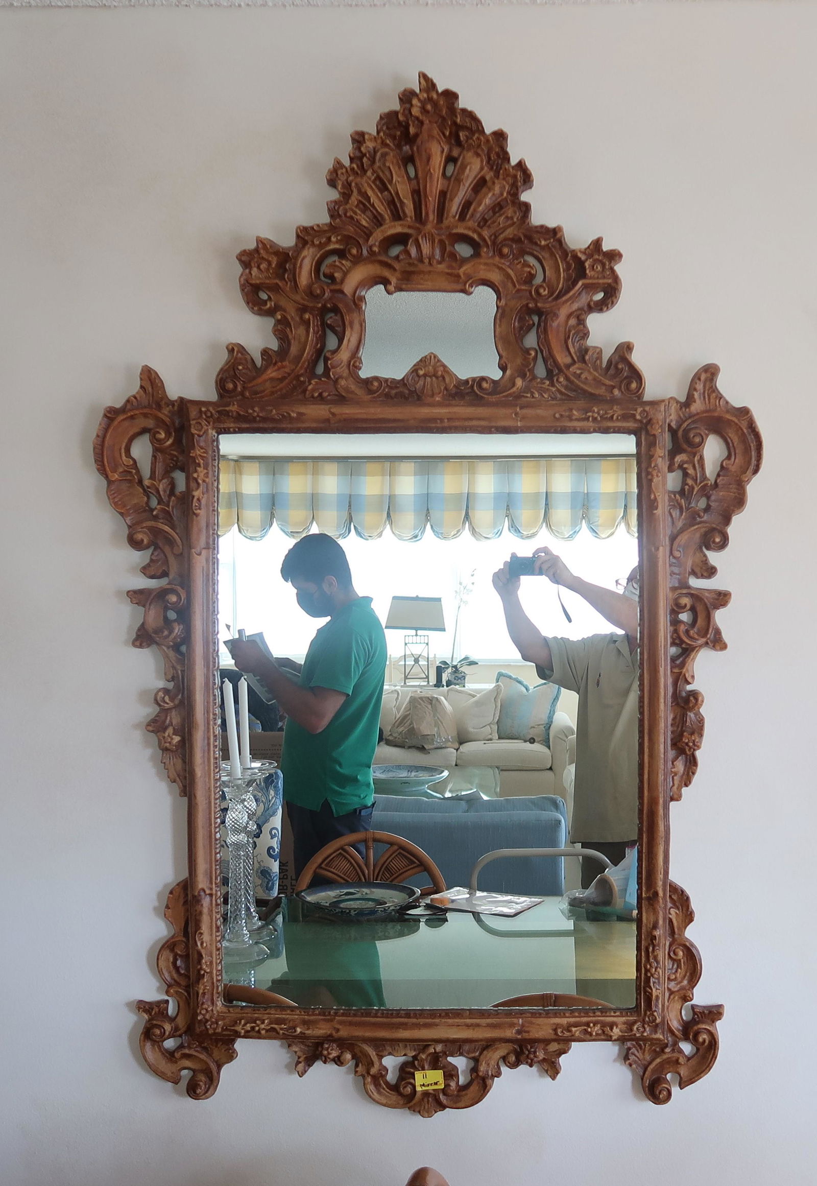 Gold Frame  Mirror (1 of 2)