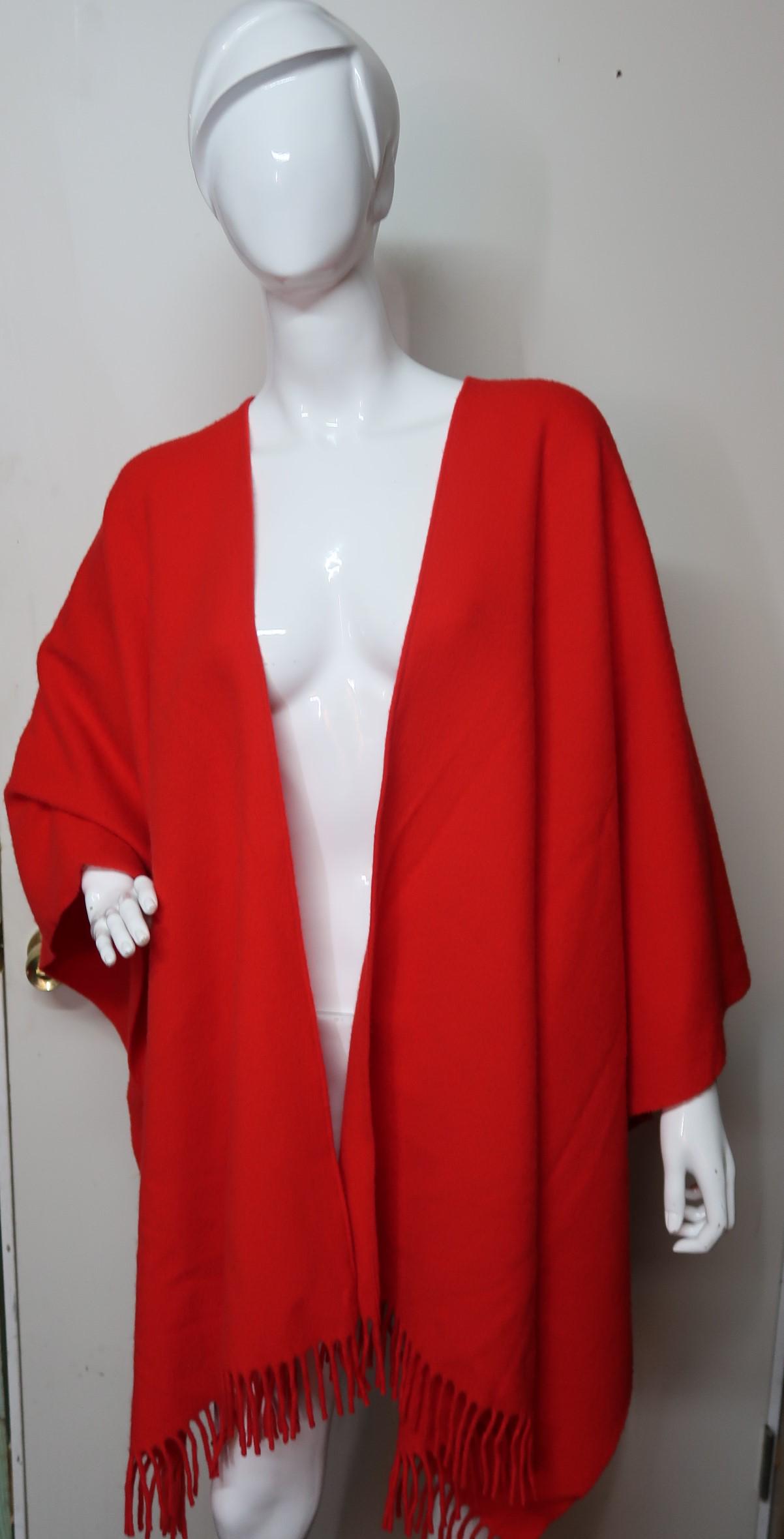 Lam & Wool Shaw 100% Lana: Made in Italy; over size Wool Shaw