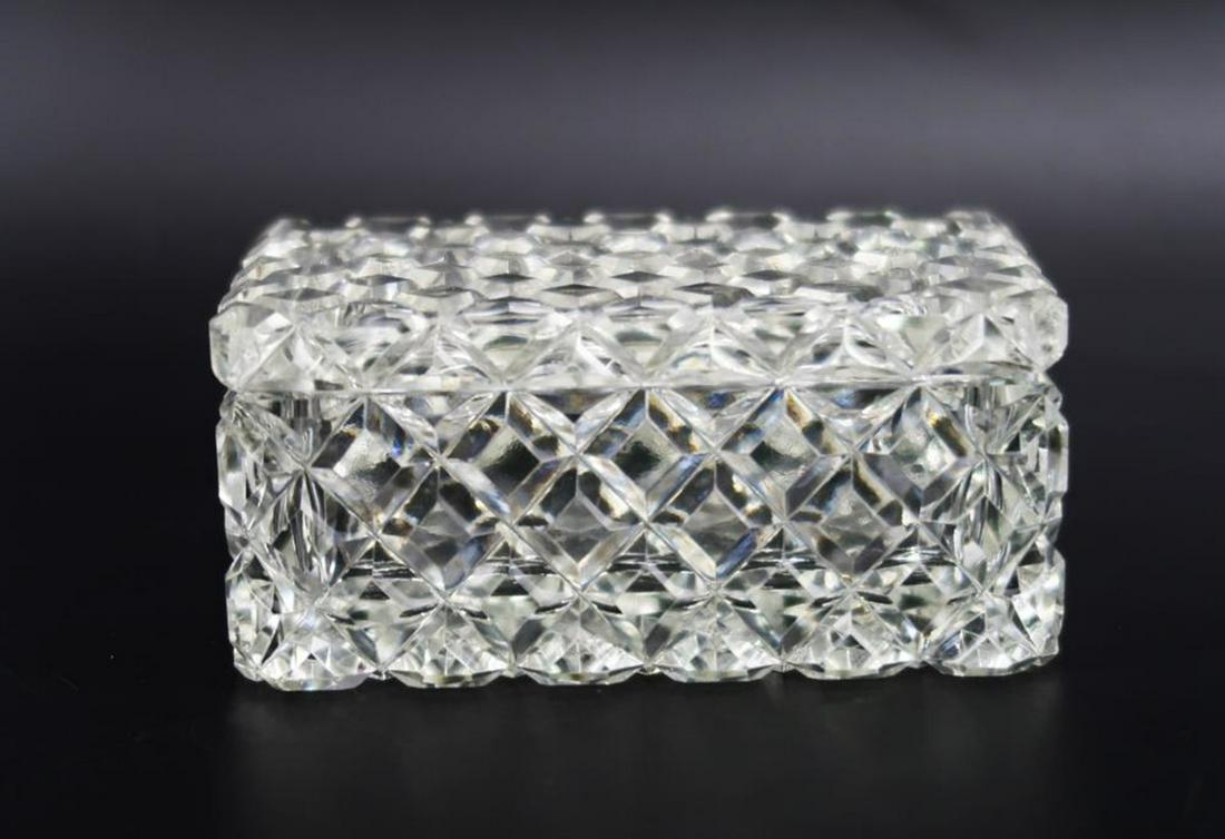 Crystal Trinket Box w/ Lid (1 of 3)