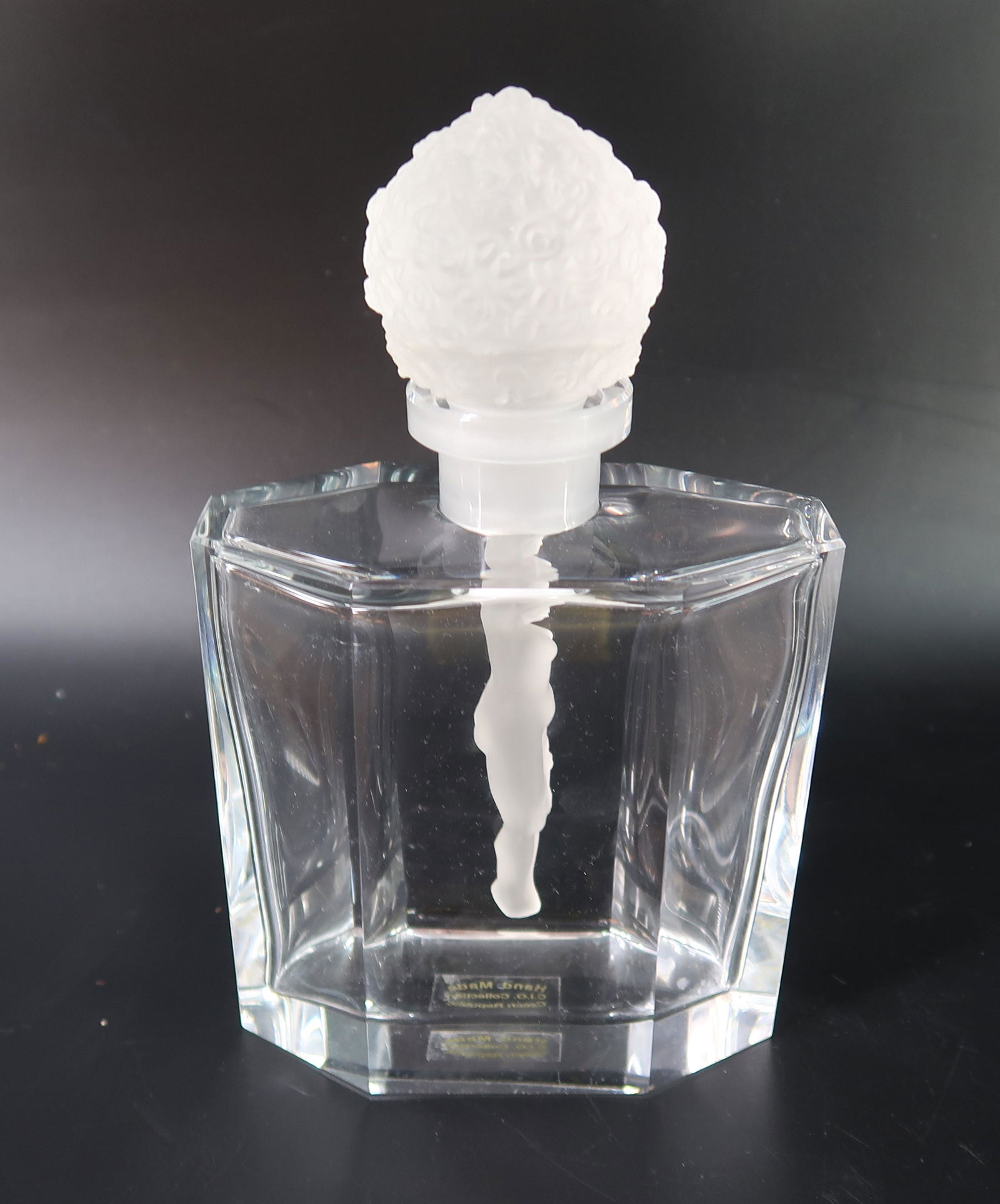 Handmade Crystal Large Perfume Bottle (1 of 5)