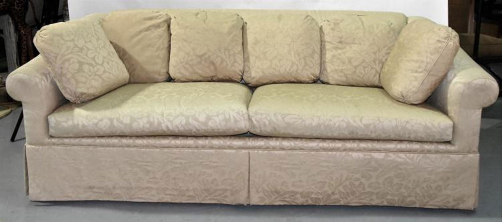 Baker Floral Sofa (1 of 1)