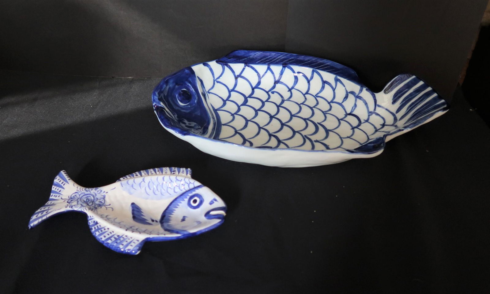 Blue and White Porcelain Serving Dishes (1 of 1)