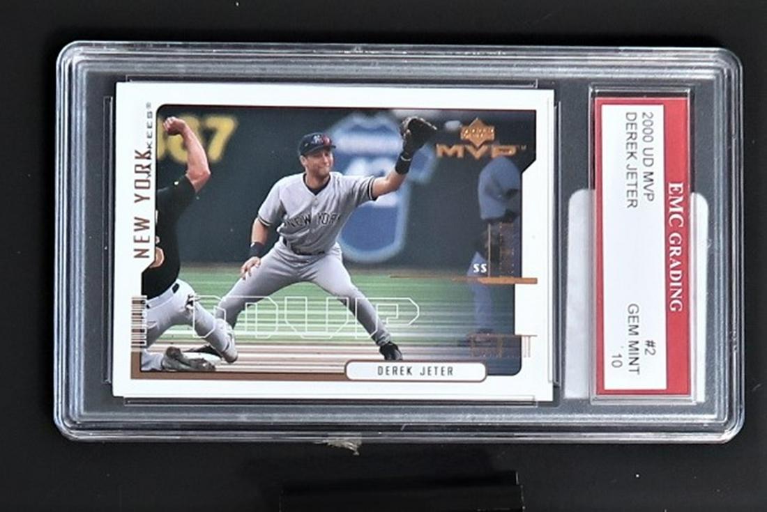 Derek Jeter 2000 UD MVP EVP #2 GEM Mint 10 (1 of 3)