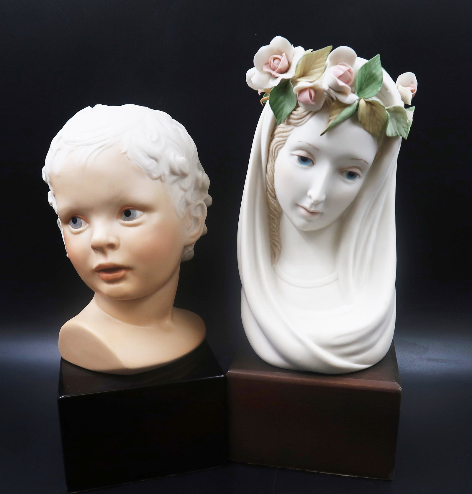 Vintage 1974 Cybis Porcelain Bust (1 of 3)