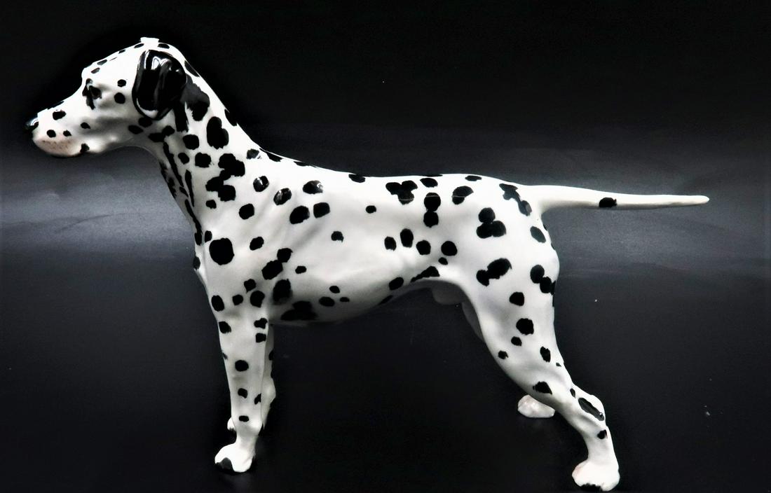 Royal Doulton Porcelain Dalmation: Size: 6 1/2"L x 4"H x 1 1/2"W