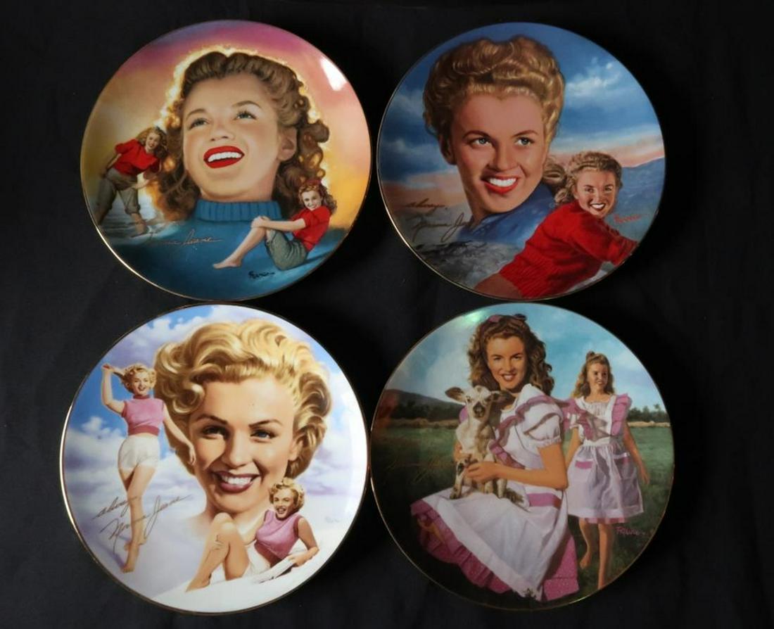 Norma Jean Collectors Plate signed Franco: Norma Jean Collectors Plate Signed Franco. The Hamilton Collection. Size: 8 1/2"