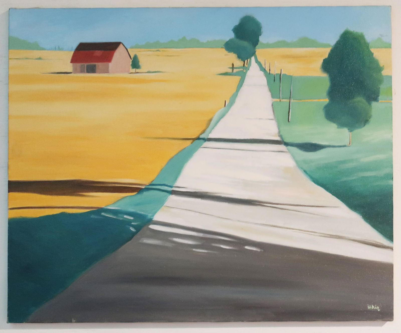 Ilkin Deniz (1961-) Acrylic on Canvases Contemporary "A: Size: 15" X 22"